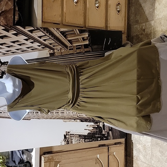 Belle Poque Women's Dress Size Large Green - Picture 4 of 6